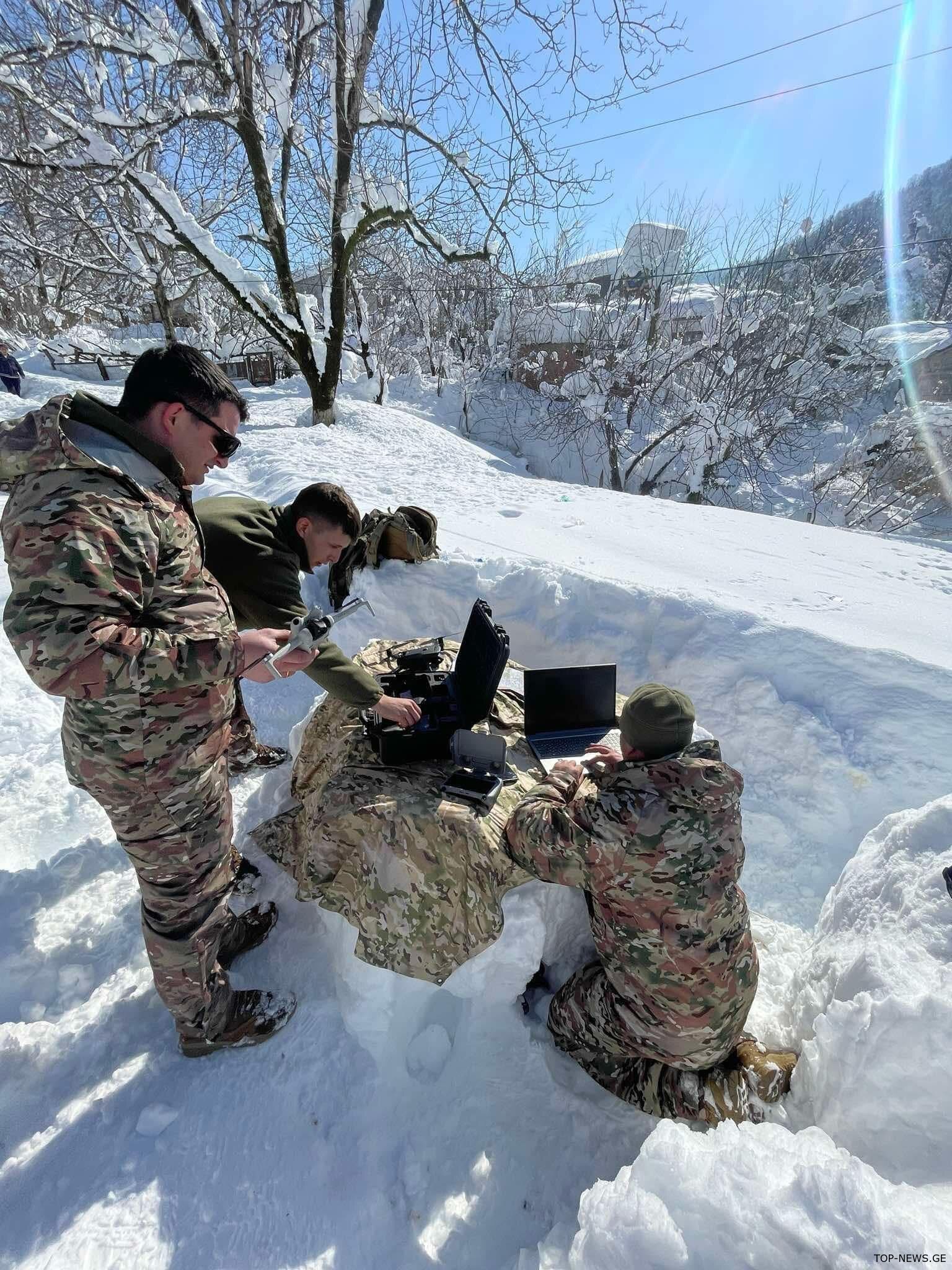 ხარაგაულში ტყეში დაკარგული ორი ადამიანი დრონებით იპოვეს