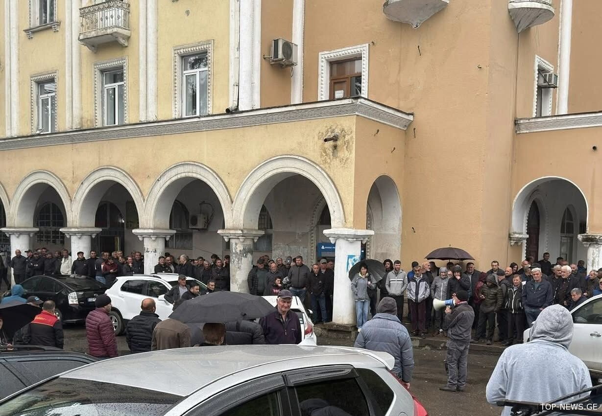 ჭიათურაში გაფიცული მაღაროელები რეორგანიზაციას არ ეთანხმებიან