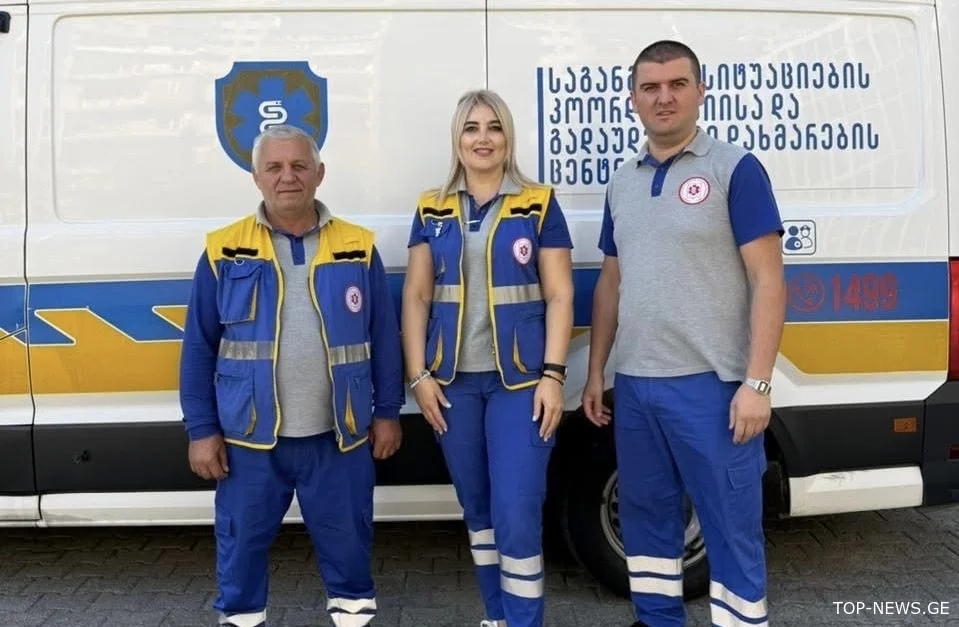 სასწრაფოს ექიმებმა ქუთაისში უგონო მდგომარეობაში მყოფი ახალგაზრდა ქალი გადაარჩინეს