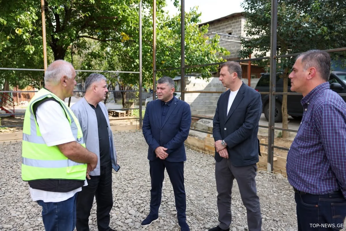 წლის ბოლომდე ქუთაისში 16 მინი მოედანი გაკეთდება