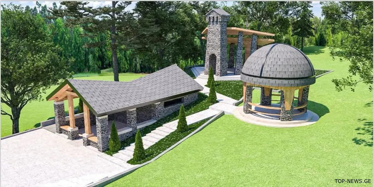 კარიბჭე, ფანჩატურები, საკოცონე ადგილები-რა კეთდება კურორტ მუაშში?