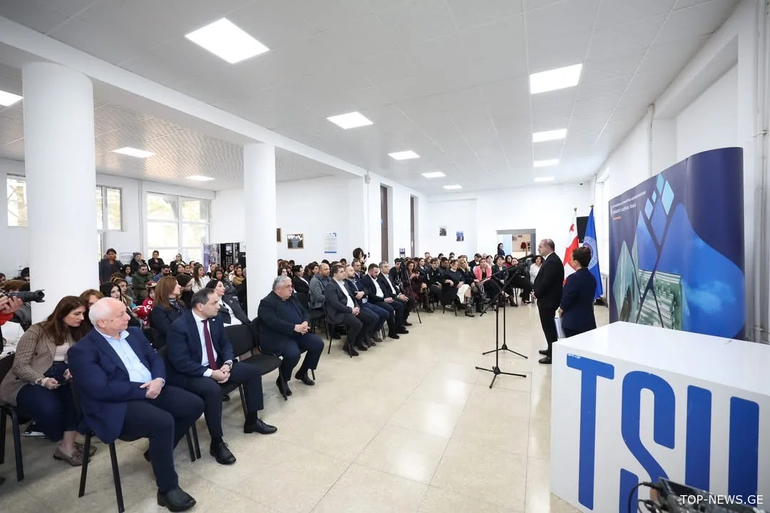 განათლების მინისტრი ქუთაისში პროფესიული განათლების ცენტრის სტუდენტებს შეხვდა