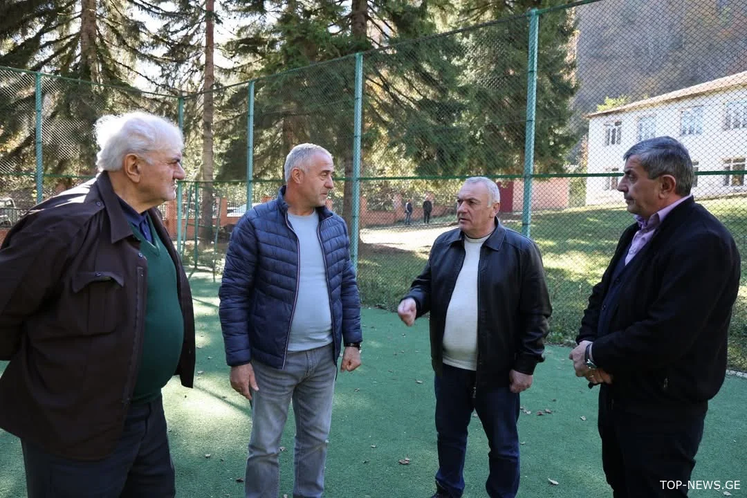 ცაგერის სოფელ ღვირიშის სკოლას სარემონტო სამუშაოები ჩაუტარდა