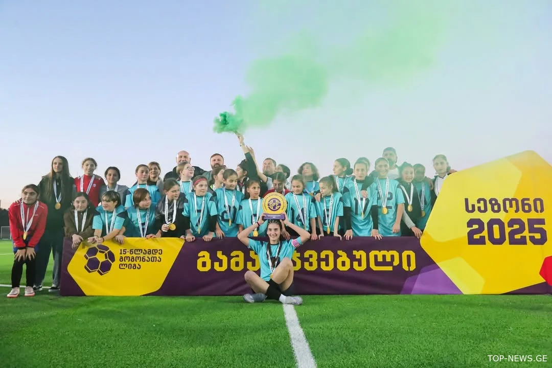 ქუთაისის ფეხბურთელ გოგონათა გუნდი საქართველოს ჩემპიონი გახდა