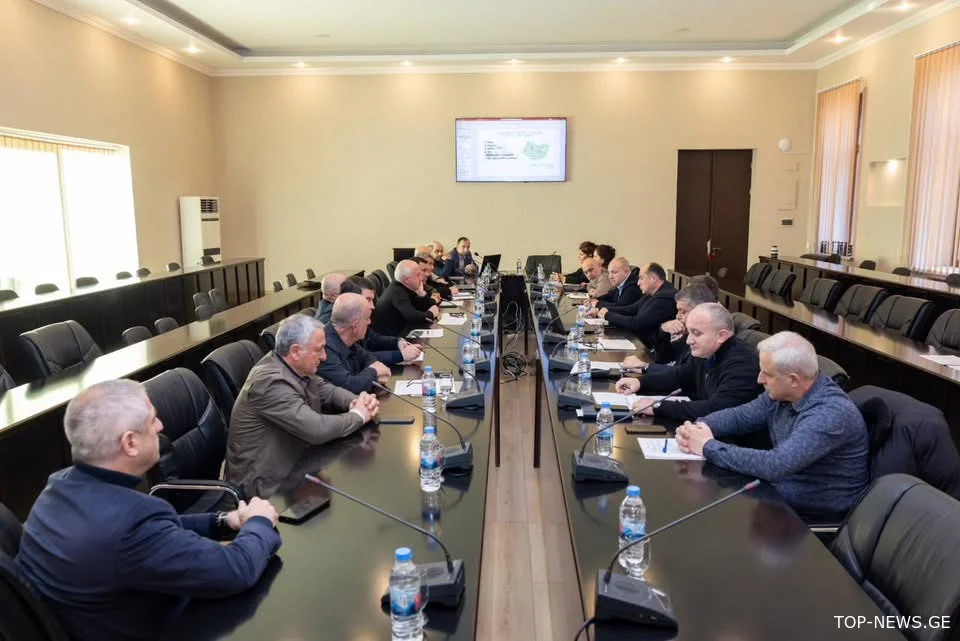 იმერეთის გუბერნატორმა მერებთან 2026 წელს რეგიონებში განსახორციელებელი პროექტების ფონდიდან დასაფინანსებელი პროექტები განიხილა