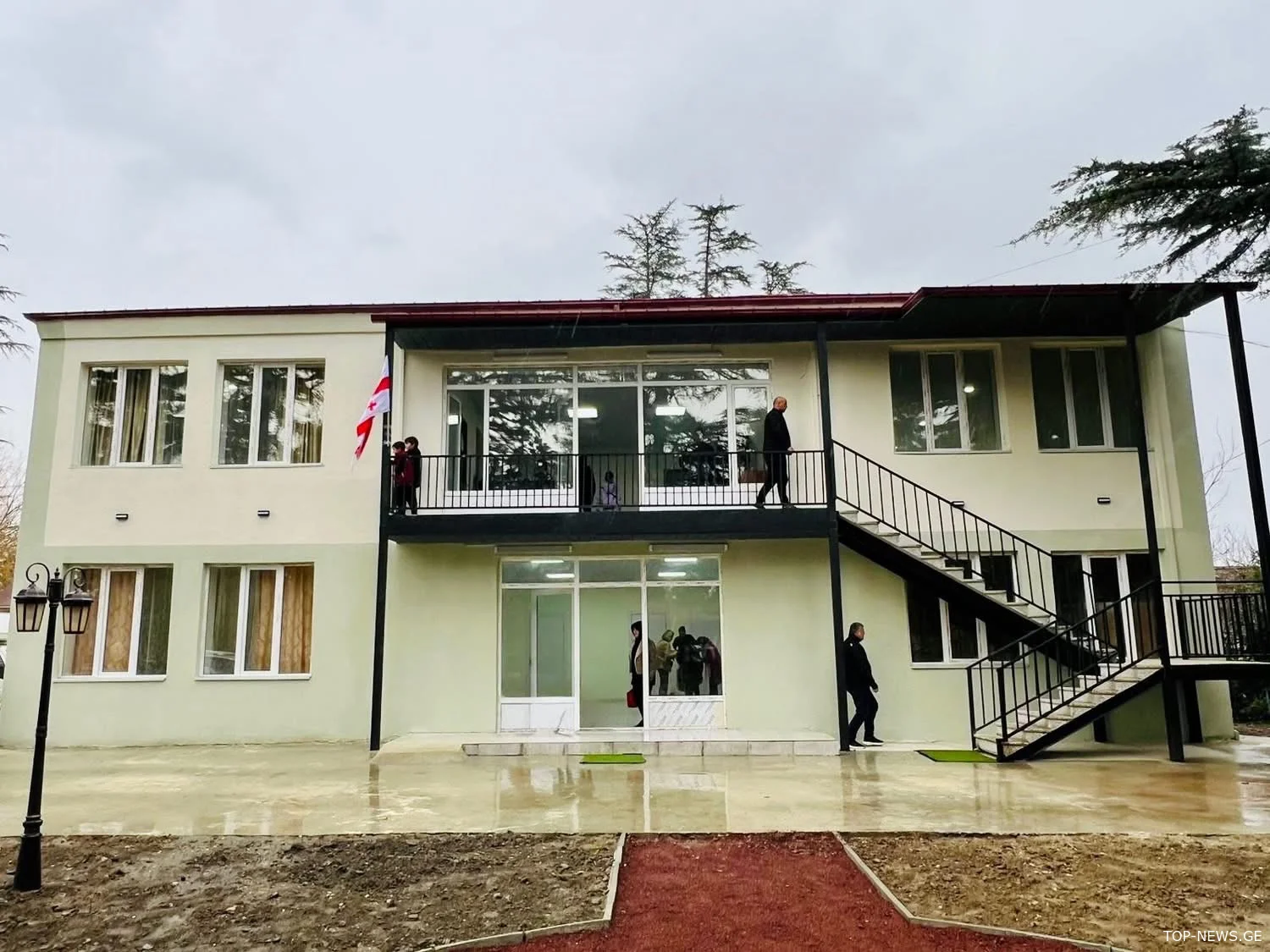 სამტრედიის სოფელში ადმინისტრაციული შენობა განახლდა