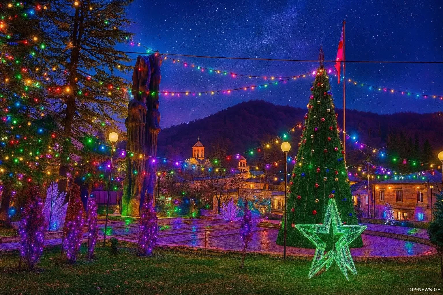 24 დეკემბერს ხარაგაულში მთავარი საახალწლო ღონისძიება გაიმართება