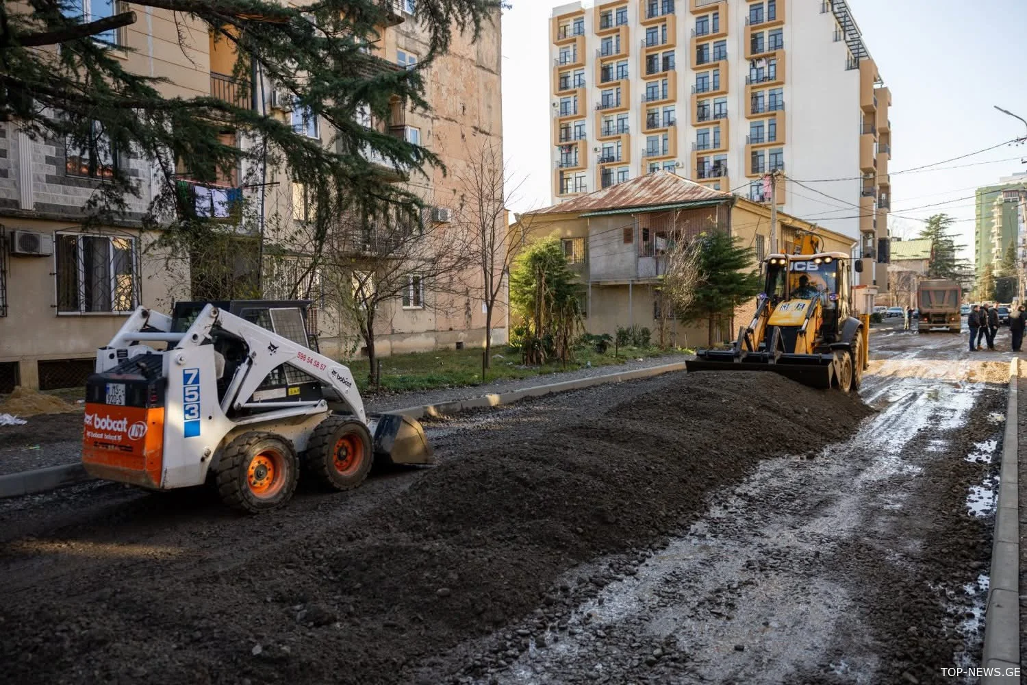 რა იცვლება ქუთაისში?-ქალაქის სხვადასხვა ქუჩაზე სამუშაოები მიმდინარეობს