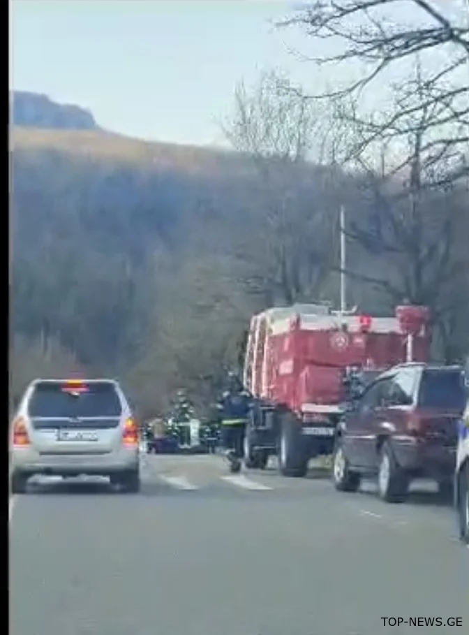ქუთაისი-ტყიბულის დამაკავშირებელი საავტომობილო გზა გადაკეტილია