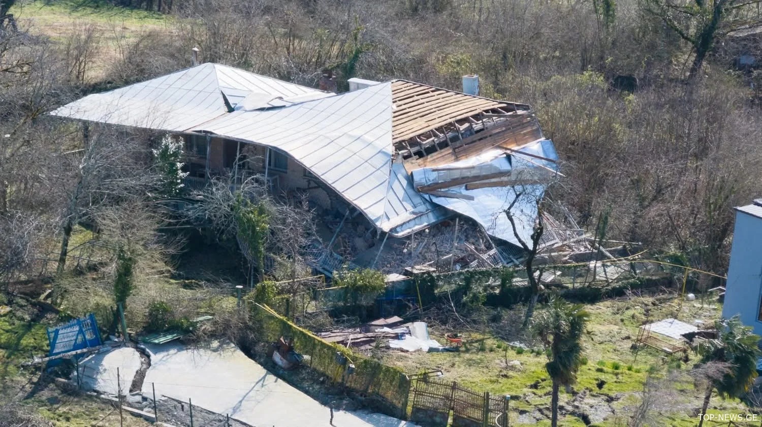 სოფელ კურსებში დანგრეული სახლების რიცხვი 10-მდე გაიზარდა