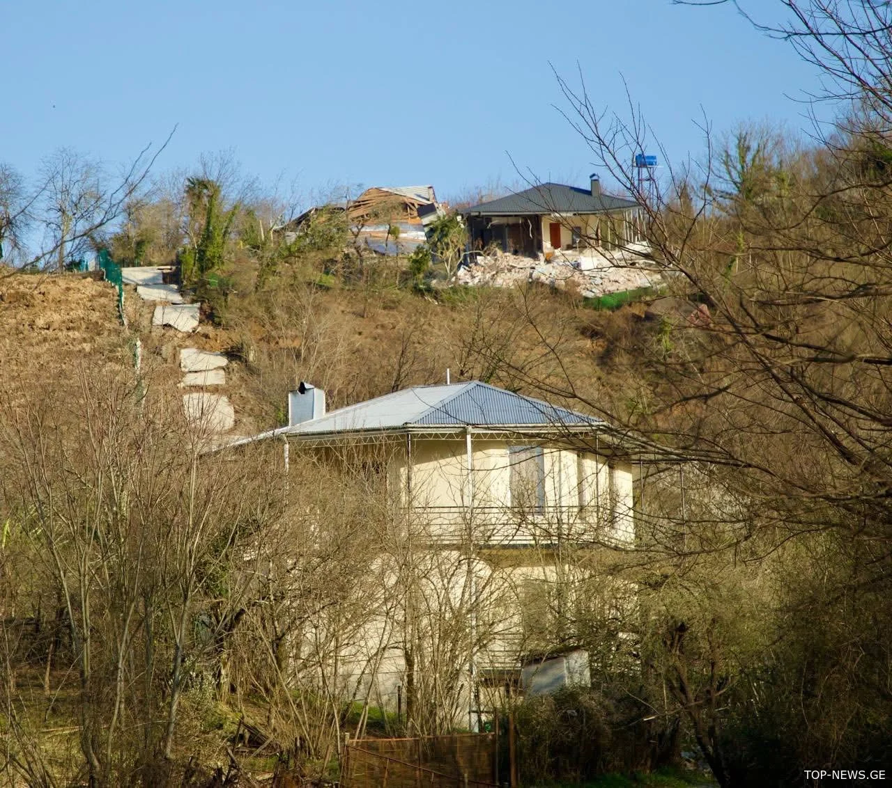 ტყიბულში, სტიქიის ზონაში რეგიონული განვითარების მინისტრი ჩავიდა