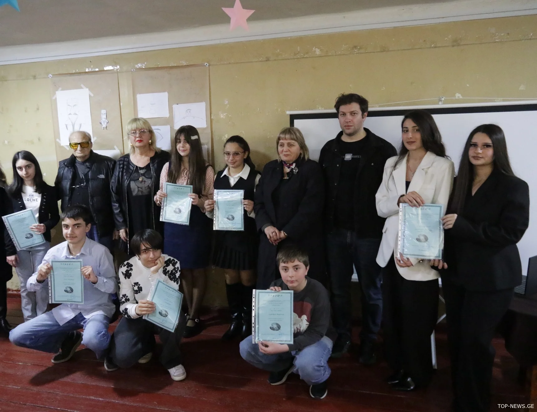 ქუთაისის სამხატვრო სკოლაში მოსწავლეების მიერ შექმნილი ანიმაციების პრეზენტაცია გაიმართა