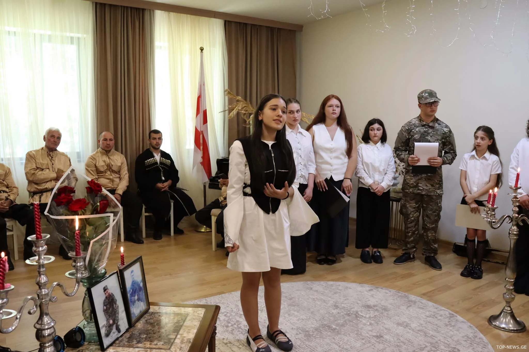 აგვისტოს ომში დაღუპულთა პატივსაცემად ვანში “გმირების დღე” გაიმართა