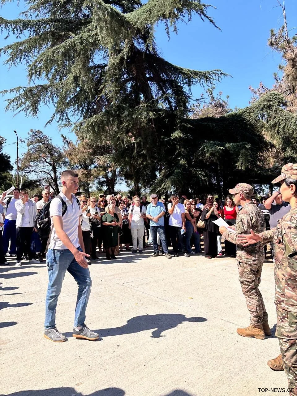 კადეტთა სამხედრო სკოლაში სასწავლო წელი დაიწყო